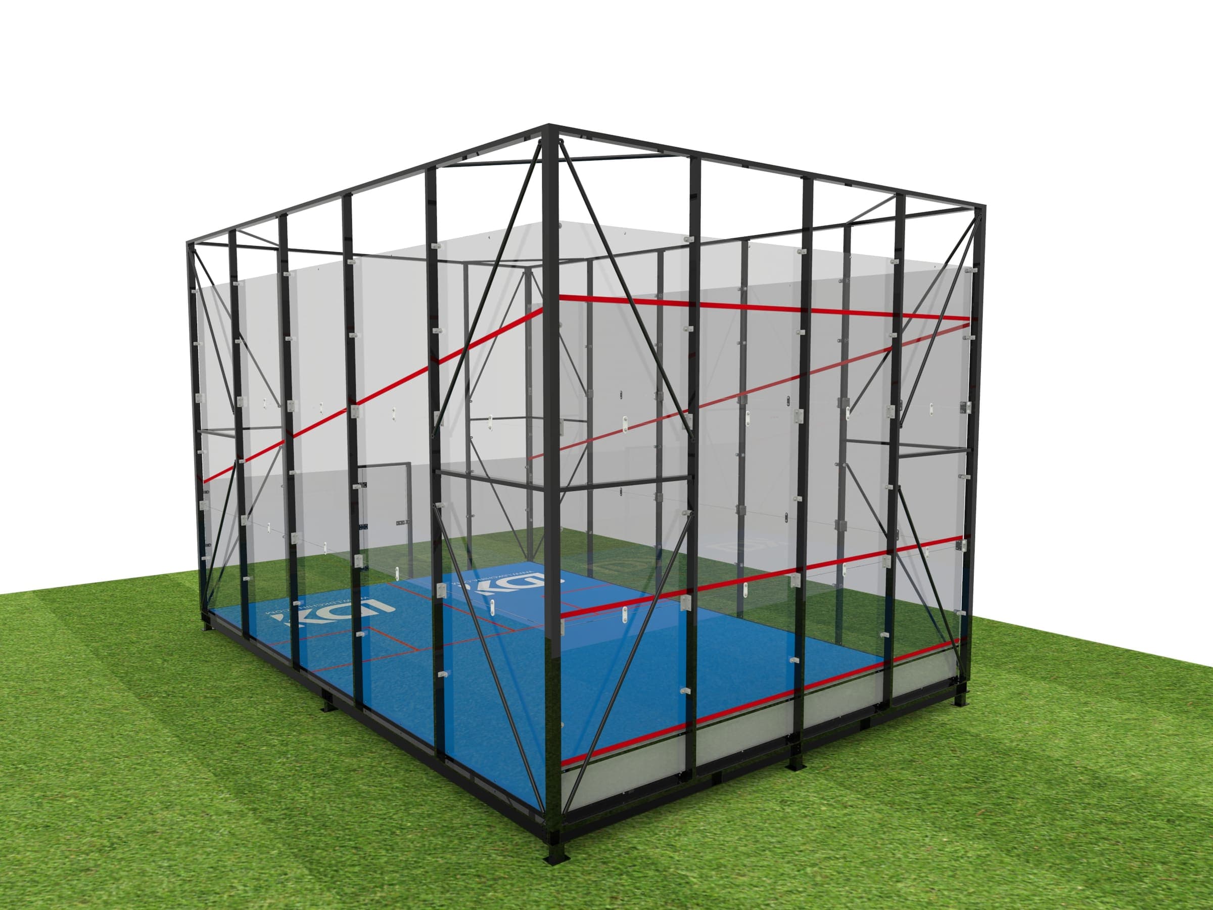 Render of the purpose-built permanent squash facility